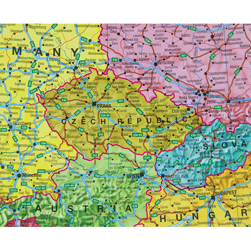 Politická nástěnná mapa Evropy CE3200 – 2. jakost