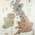 Nástěnná mapa Británie a Irska NG
