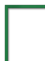 hliníkový rám - zelený