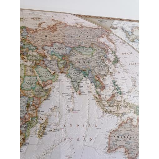 Mapa světa Antique – tapeta na zeď