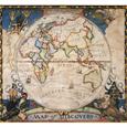 Mapa objevů – východní polokoule světa 
