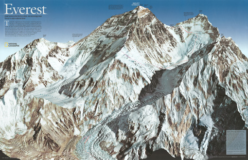 Mapa Mount Everest




