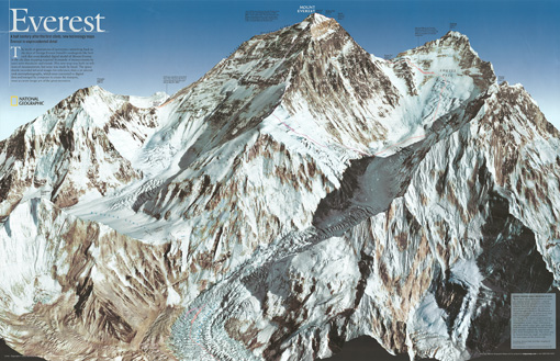 Mapa Mount Everest




