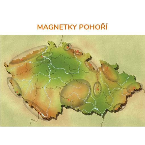 Dětská magnetická mapa ČR Tuláčkův svět