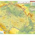 Zeměpisná mapa ČR Via Czechia – dvě stezky