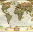 Politická nástěnná mapa světa NG18