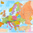 Politická nástěnná mapa Evropy CE4300