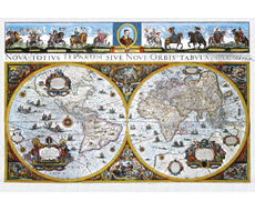 Historická nástěnná mapa Světa - Historický svět