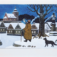 Ponocný (Štědrý večer) – Josef Lada