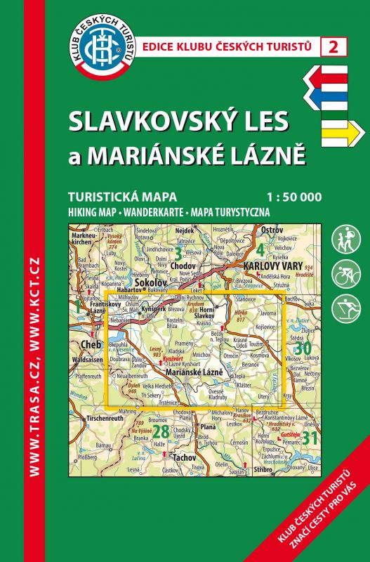 Skládaná mapa Slavkovský les a Mariánské Lázně - turistická (02)