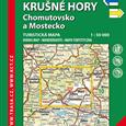 Skládaná mapa Krušné hory Chomutovsko a Mostecko - turistická (05)