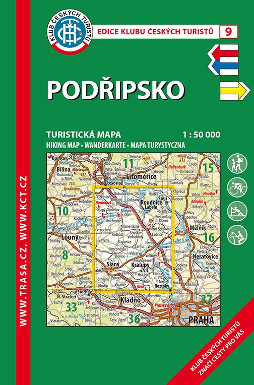 Skládaná mapa Podřipsko - turistická (09)