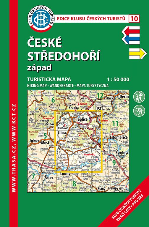 Skládaná mapa České Středohoří – západ - turistická (10)