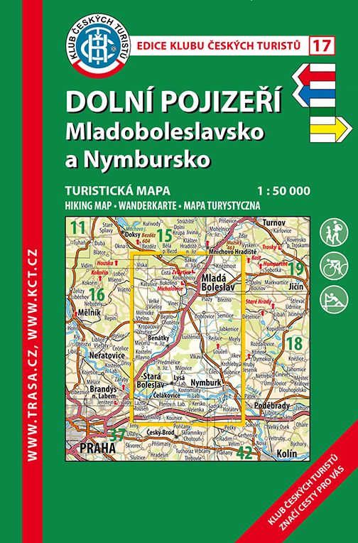 Skládaná mapa Dolní Pojizeří, Mladoboleslavsko a Nymbursko - turistická (17)