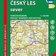 Skládaná mapa Český les - sever - turistická (28)