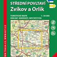 Nástěnná mapa Střední Povltaví – Zvíkov a Orlík – turistická (39)