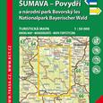 Skládaná mapa Šumava - Povydří a Národní park Bavorský les - turistická (65)