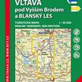 Skládaná mapa Vltava pod Vyšším Brodem a Blanský les - turistická (73)