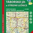 Skládaná mapa Táborsko jih a střední Lužnice - turistická (76)