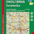 Skládaná mapa Okolí Brna – Svratecko - turistická (85)