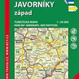 Skládaná mapa Javorníky západ - turistická (95)