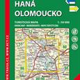 Nástěnná mapa Haná - Olomoucko - turistická (57) – 2. jakost