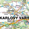 Nástěnná mapa Karlovarský kraj (PF)