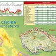 Zeměpisná mapa ČR Via Czechia – dvě stezky - 2. jakost