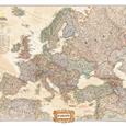 Politická mapa Evropy NG – tapeta na zeď