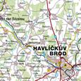 Nástěnná mapa Kraj Vysočina (PF)