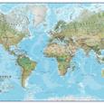 Zeměpisná nástěnná mapa světa CE20