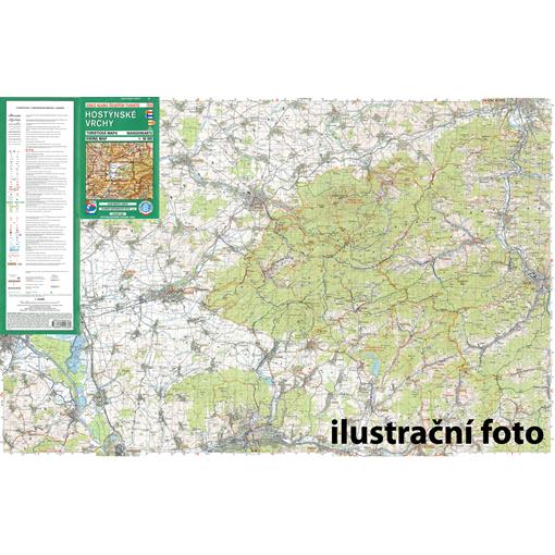 Nástěnná mapa Okolí Brna - Slavkovské bojiště a Ždánický les - turistická (87) - 2. jakost
