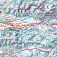 Silniční nástěnná mapa Slovenska LA400


