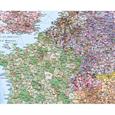 Spediční nástěnná mapa PSČ Evropy - 2. jakost 