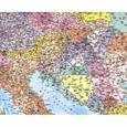 Spediční nástěnná mapa PSČ Evropy - 2. jakost 