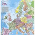 Spediční nástěnná mapa PSČ Evropy - 2. jakost 