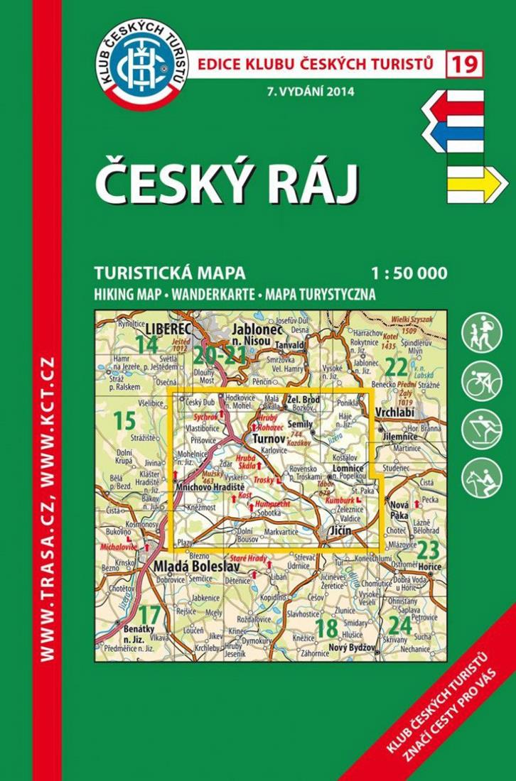 Skládaná mapa Český ráj - turistická (19)