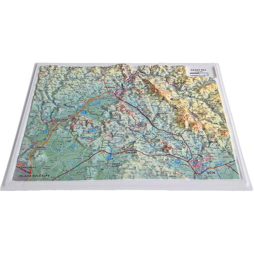 Plastická mapa Český ráj