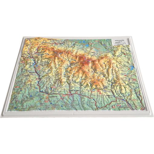 Plastická mapa Krkonoše