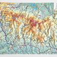 Plastická mapa Krkonoše