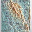 Plastická mapa Orlické hory