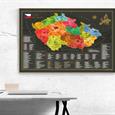 Stírací mapa Česká republika TR - 2. jakost