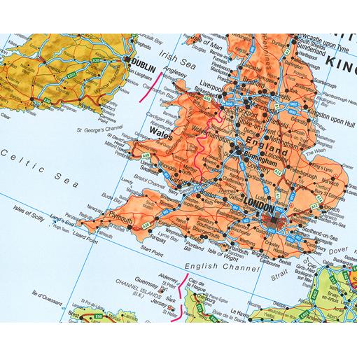 Politická nástěnná mapa Evropy CE3200 - výprodej