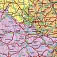 Silniční nástěnná mapa Evropy PF3600