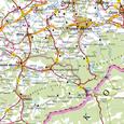 Silniční nástěnná mapa ČR PF440 - výprodej