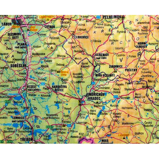 Plastická mapa ČR – 2. jakost