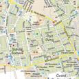 Nástěnná mapa České Budějovice 