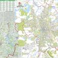 Nástěnná mapa České Budějovice 