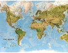 Zeměpisné mapy světa