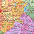Spediční nástěnná mapa PSČ Itálie - 2. jakost